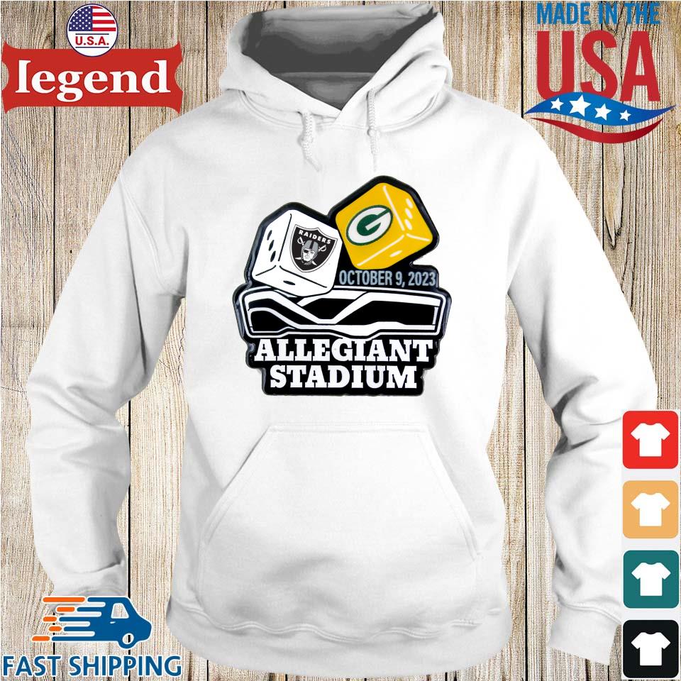 Las Vegas Raiders Vs Green Bay Packers October 9, 2023 Allegiant Stadium  shirt, hoodie, sweater, long sleeve and tank top