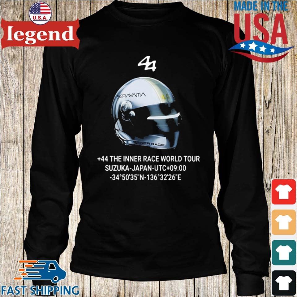 Lewis Hamilton Sorayama +44 The Inner Race World Tour T-shirt