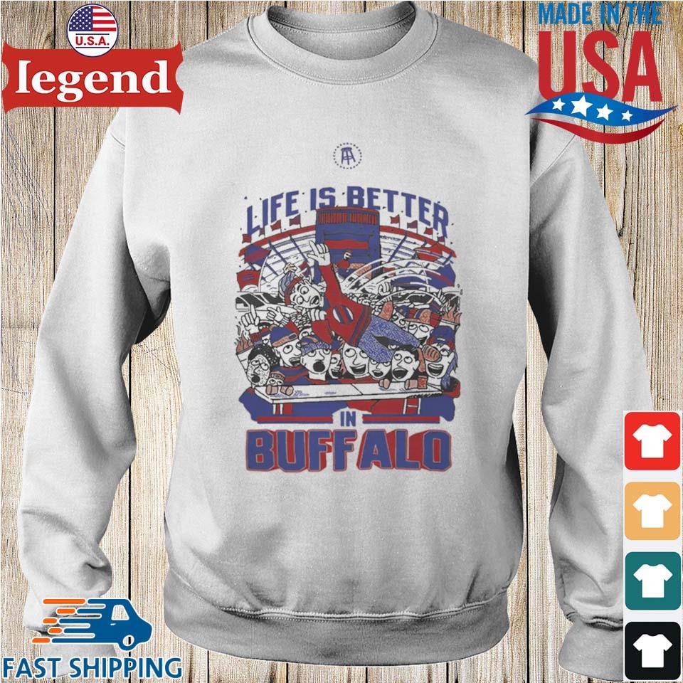 Life Is Better In Buffalo Bills Shirt - Limotees