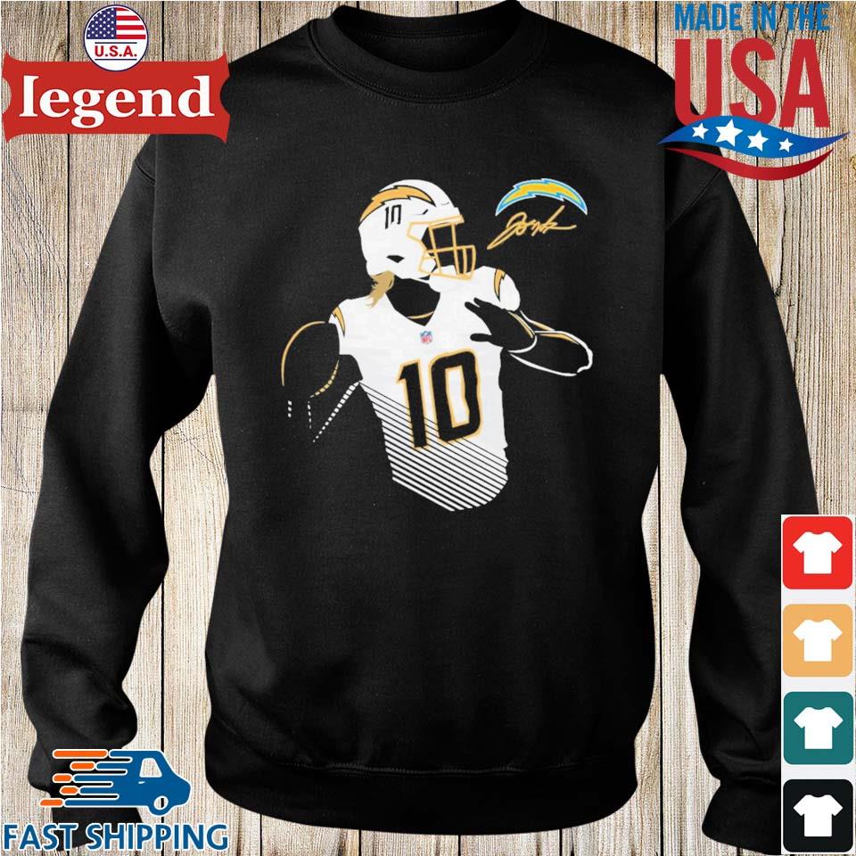 Official nFL los angeles chargers justin herbert powder blue player shirt,  hoodie, sweater, long sleeve and tank top