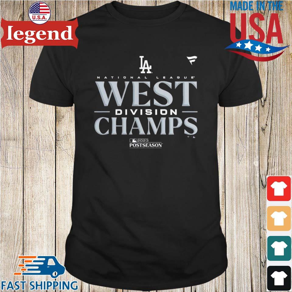 Los Angeles Dodgers National League West 2023 Champions Postseason Shirt