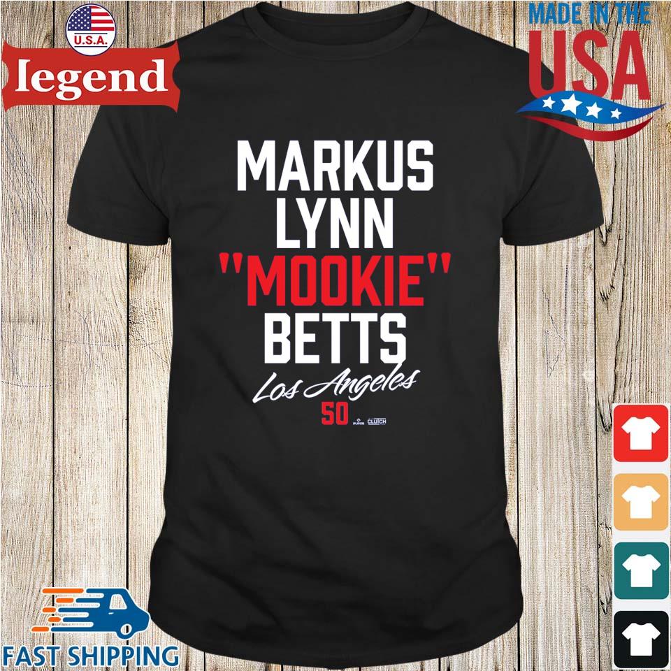 Mookie Betts Los Angeles Text T-shirt