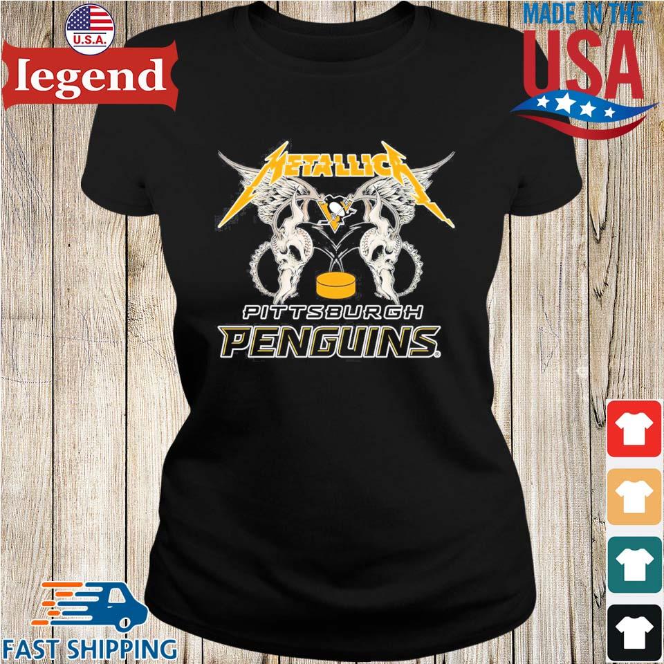 metallica penguins shirt