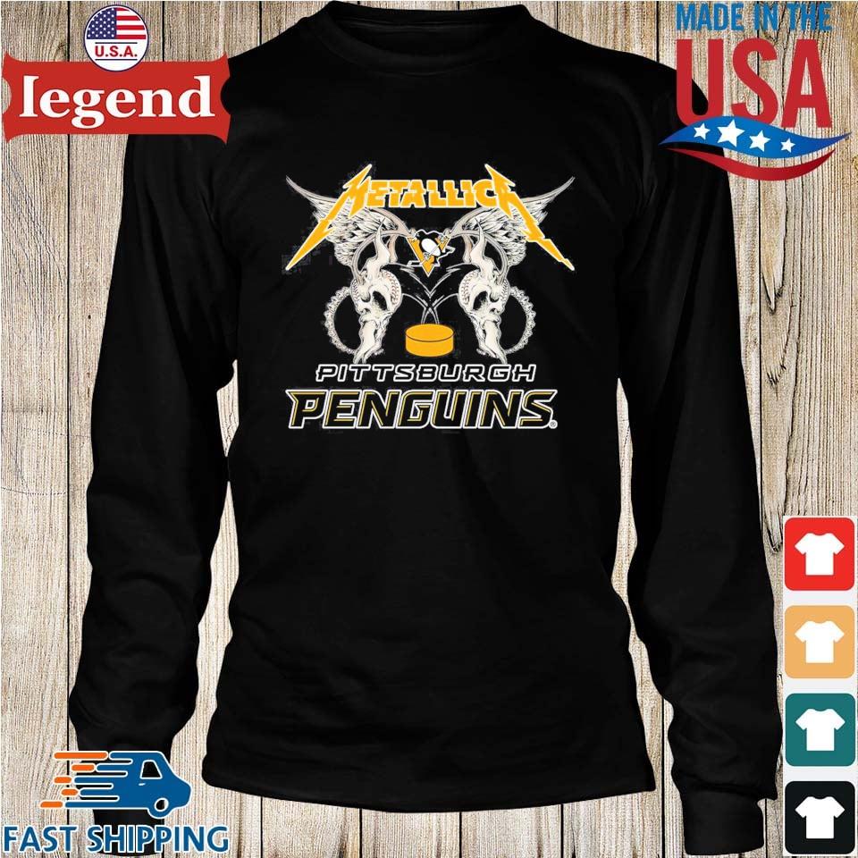 metallica penguins shirt