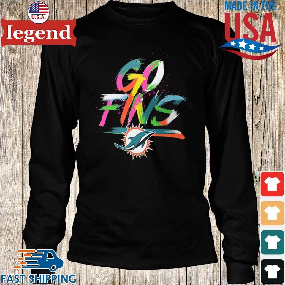 Miami Dolphins Anthracite Local Go Fins T-shirt,Sweater, Hoodie, And Long  Sleeved, Ladies, Tank Top