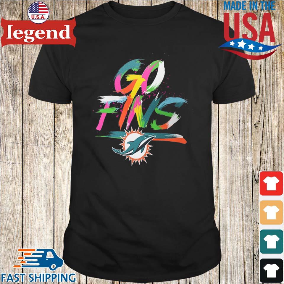 Go Fins Logo Miami Dolphins T-shirt, hoodie, sweater, long sleeve