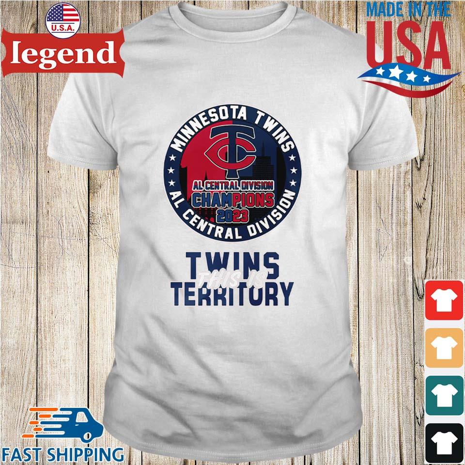 Funny minnesota Twins 2023 AL Central Division Champions shirt, hoodie,  sweater, long sleeve and tank top