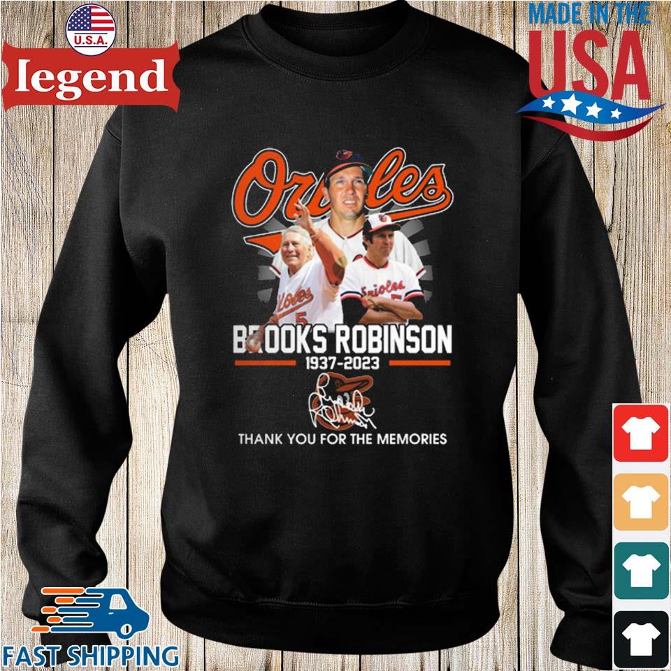 Thank You Brooks Robinson Baltimore Orioles 1937-2023 Signature Shirt,  hoodie, sweater, long sleeve and tank top