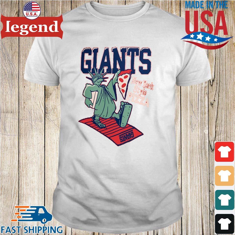 Unisex Homage Red New York Giants NFL x Guy Fieri’s Flavortown Tri-Blend T-Shirt