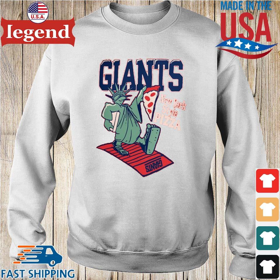 Homage New York Giants Throwback Helmet Tri-Blend Shirt, hoodie