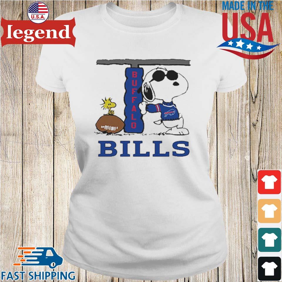 Funny The Buffalo Bills Snoopy The Peanuts Tee Unisex Shirt