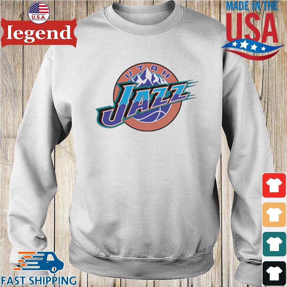 Official Utah Jazz Logo T shirt Sweater Hoodie And Long Sleeved