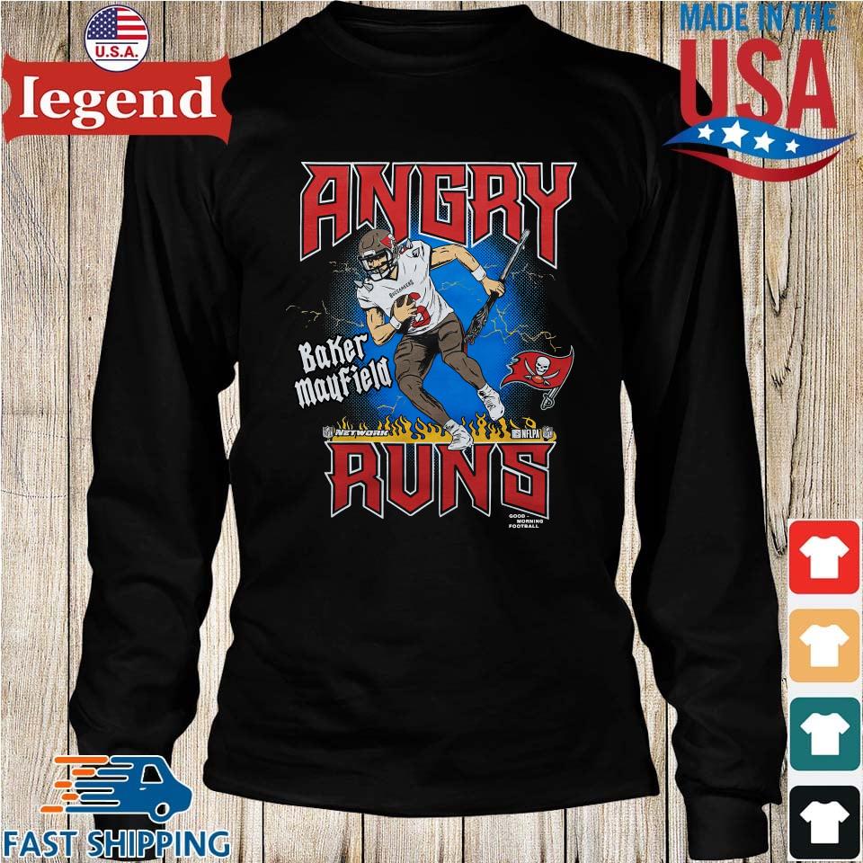 Angry Runs Tampa Bay Buccaneers Baker Mayfield Shirt, hoodie, sweater, long  sleeve and tank top