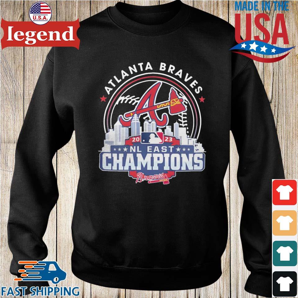 The Atlanta Braves Are 2023 Nl East Champions T-Shirt - Teeducks