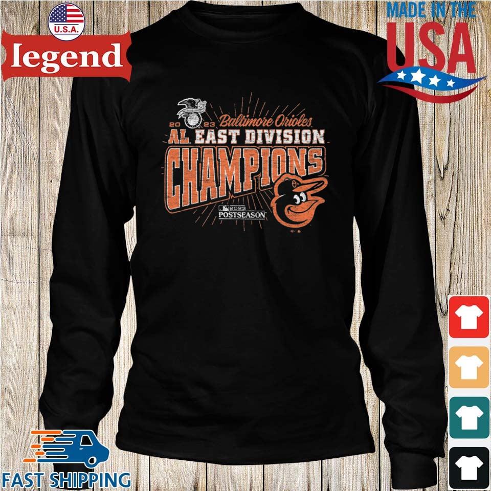 Official Baltimore Orioles 2023 AL East Division Champions Shirt, hoodie,  longsleeve, sweatshirt, v-neck tee
