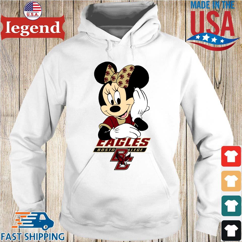 Boston College Eagles Ncaa Mimi Mouse Walt Disney Shirt - Peanutstee