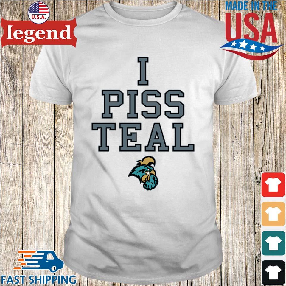 Men's Teal Coastal Carolina Chanticleers Baseball Jersey