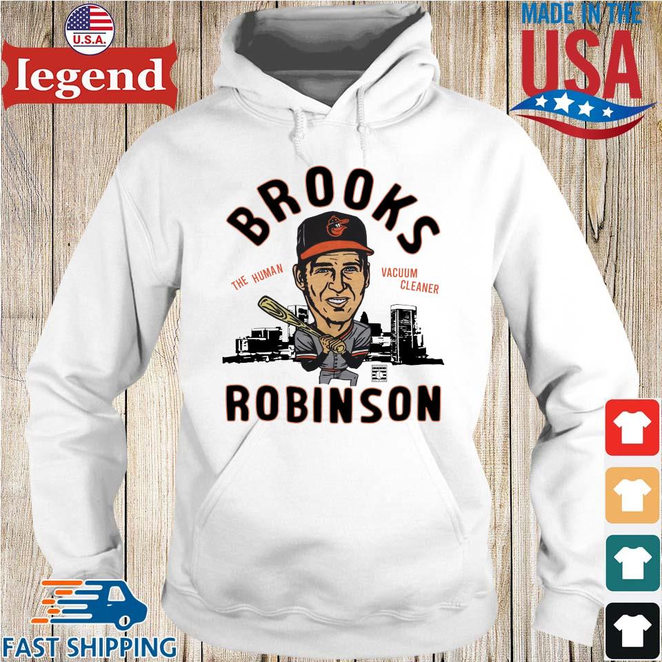 Original Human Vacuum Cleaner Brooks Robinson T-shirt,Sweater