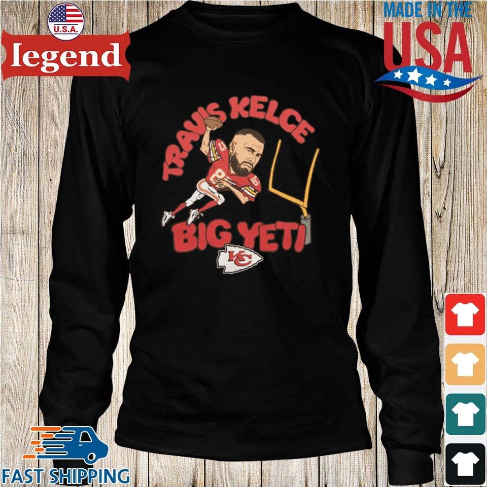 Travis Kelce Big Yeti Shirt Longsleeve