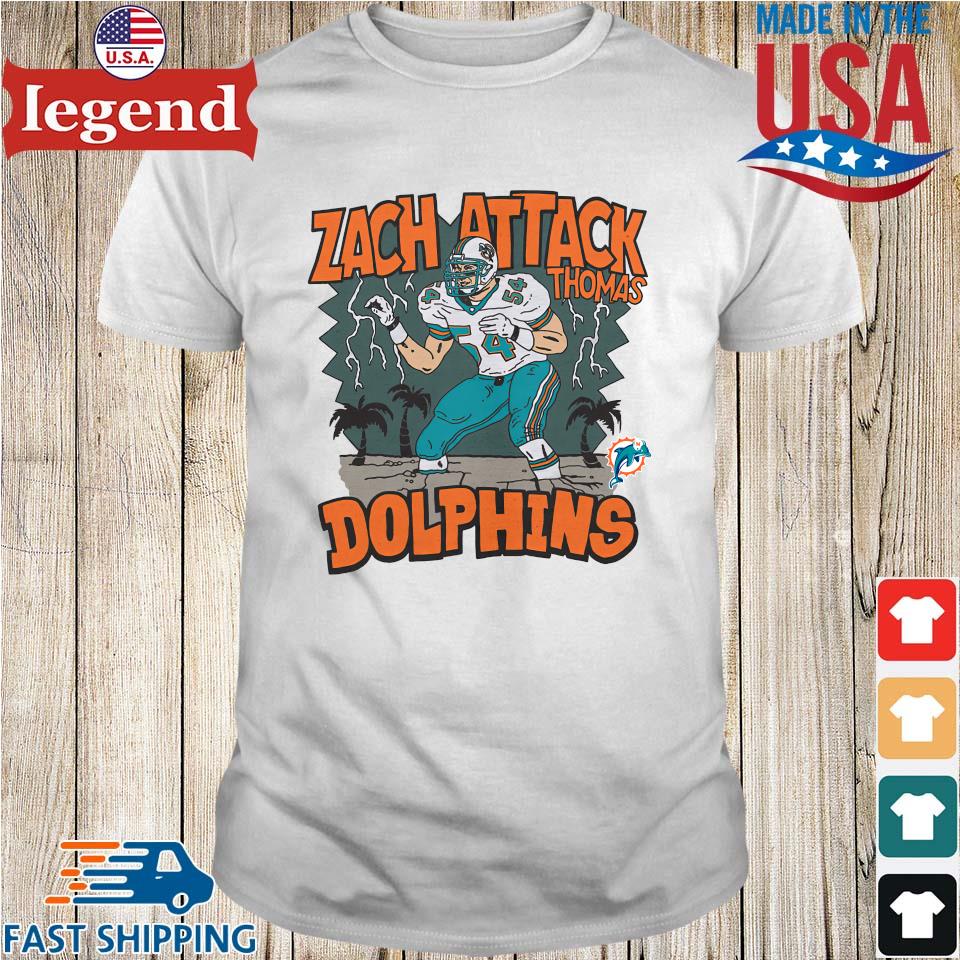 Miami Dolphins Zach Attack Thomas Shirt, hoodie, sweater, long sleeve and  tank top