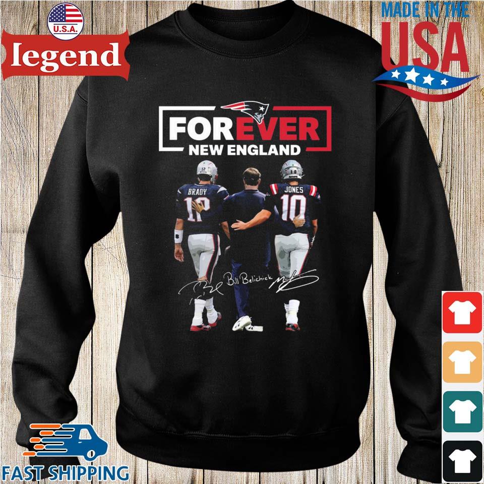 Official Forever New England Patriots Tom Brady Mac Jones