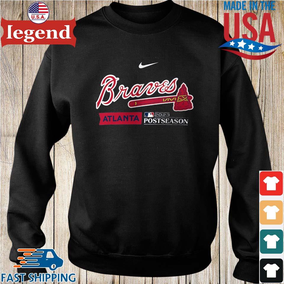 Original Nike Atlanta Braves 2023 Postseason Authentic Collection Dugout  Shirt, hoodie, sweater, long sleeve and tank top