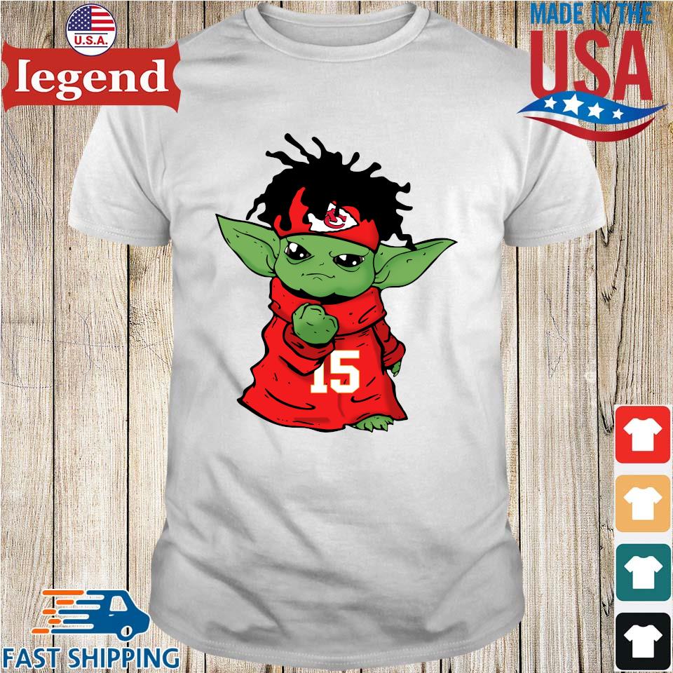 Original Patrick Mahomes Yoda Kansas City Chiefs T-shirt,Sweater, Hoodie,  And Long Sleeved, Ladies, Tank Top