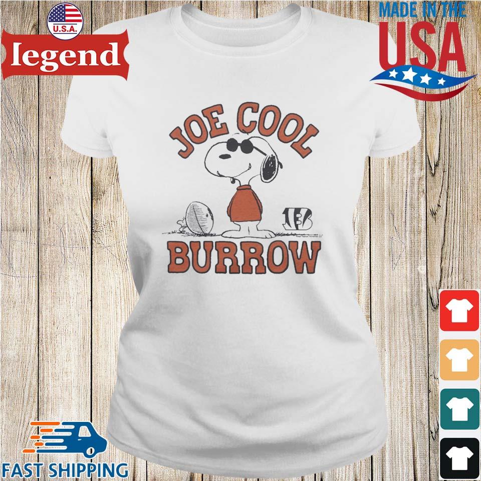 Peanuts Snoopy x Bengals Joe Cool Burrow shirt, hoodie, sweater