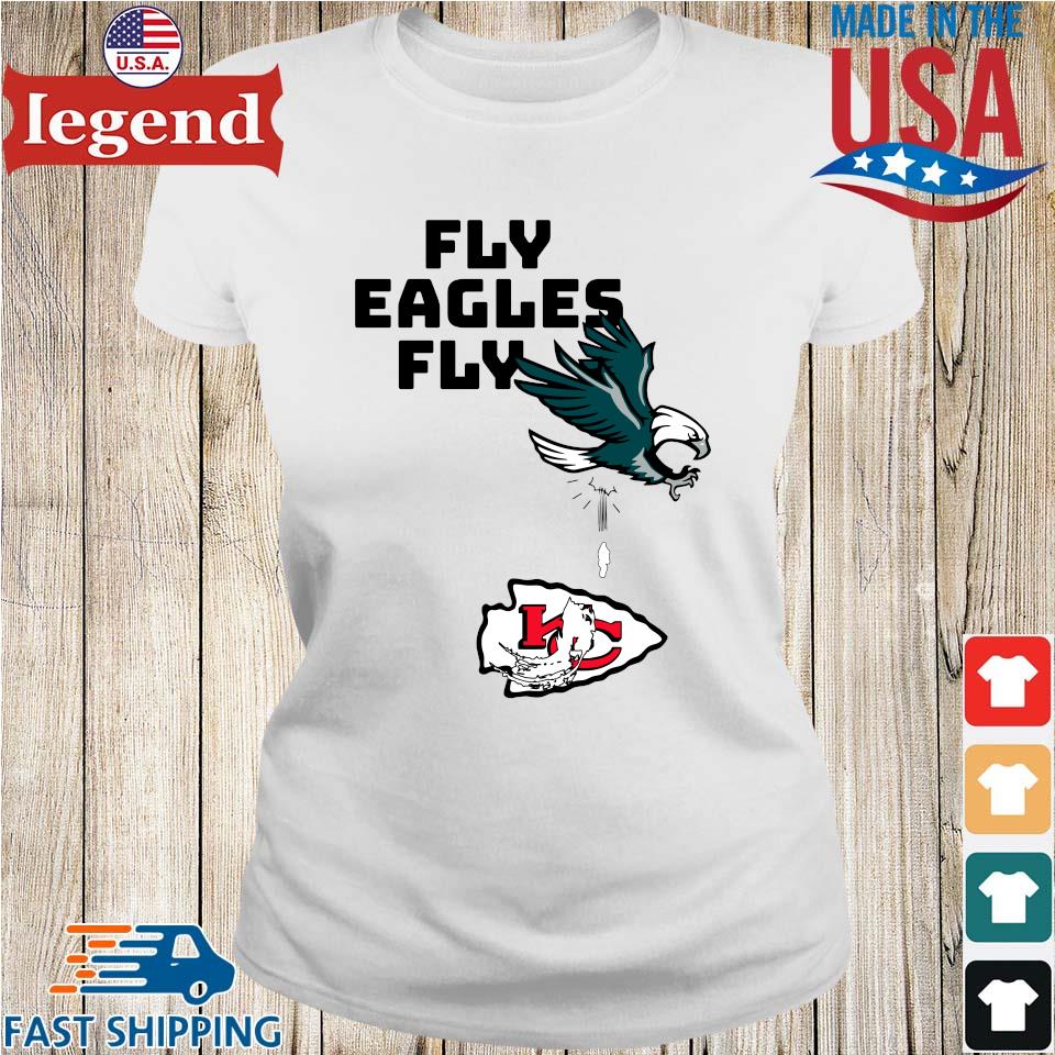 Philadelphia Eagles Over Chiefs Fly Eagles Fly shirt, hoodie, sweater, long  sleeve and tank top