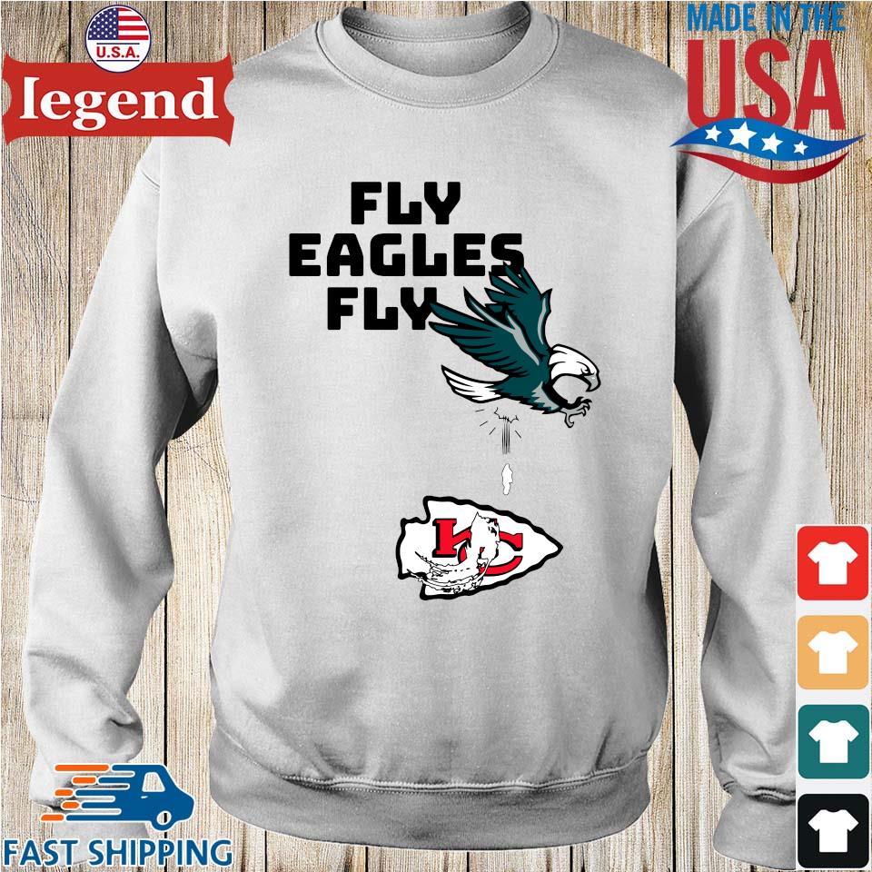 Philadelphia Eagles Defecation Kansas City Chiefs Fly Eagles Fly shirt,  hoodie, sweater, long sleeve and tank top