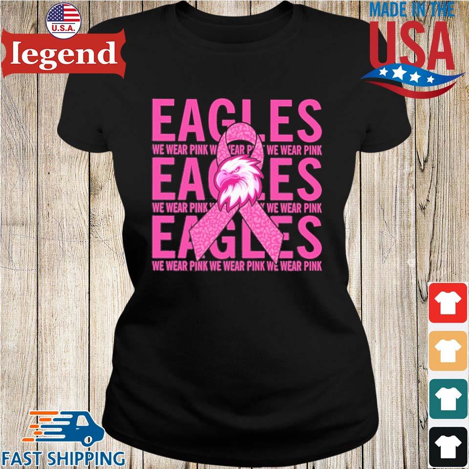 Carolina Panther Mascot We Wear Pink Cancer T-shirt,Sweater, Hoodie, And  Long Sleeved, Ladies, Tank Top