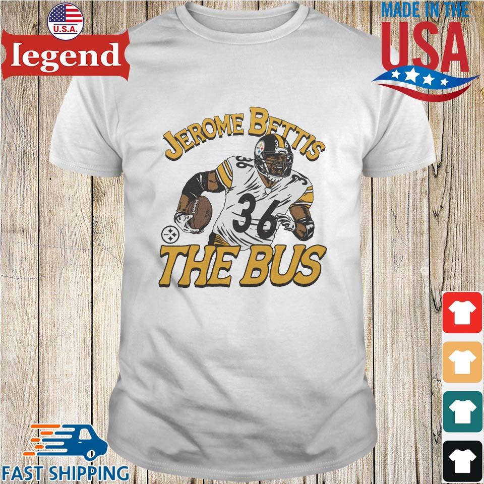 Pittsburgh Steelers Jerome Bettis The Bus 2023 Shirt - Peanutstee