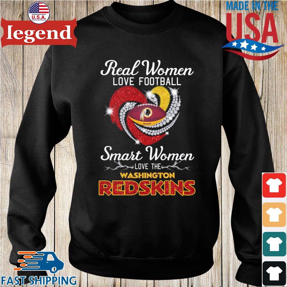 Real women love Football Washington Redskins shirt, hoodie