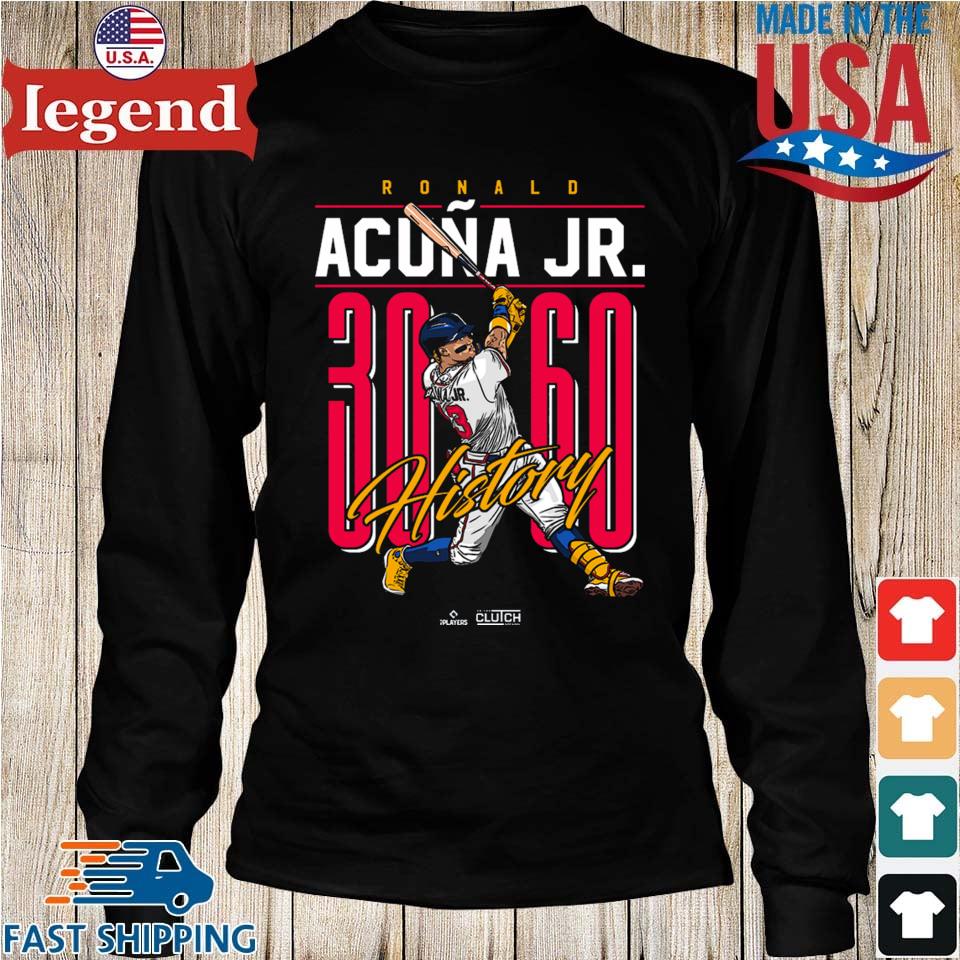 Ronald Acuna Jr. History Mlbpa Baseball Shirt