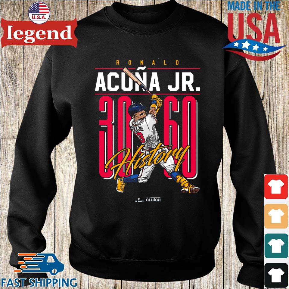 Ronald Acuna Jr. History Mlbpa Baseball Shirt