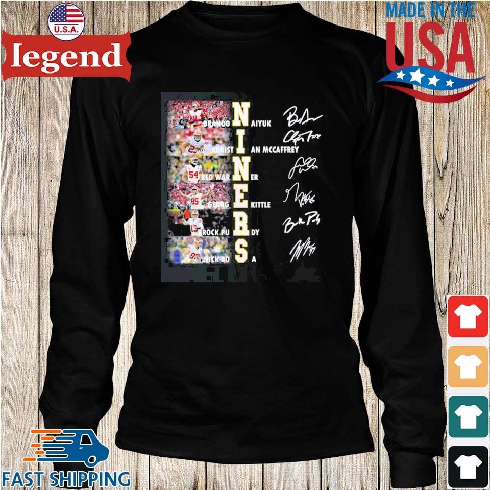 San Francisco 49ers Niners signatures shirt, hoodie, sweater, long sleeve  and tank top