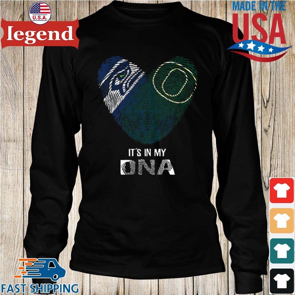 My DNA Is The Seattle Seahawks Football NFL Premium Men's T-Shirt 