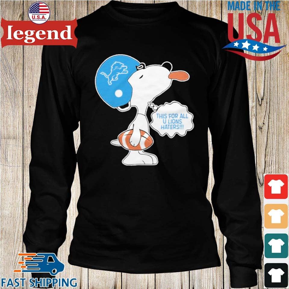 Detroit Lions Christmas Snoopy shirt, hoodie, sweater, long sleeve