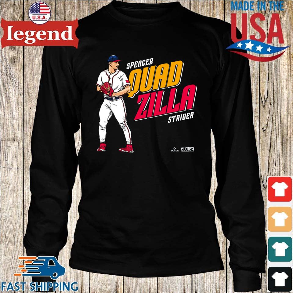 Spencer Strider Quadzilla MLBPA 2023 T Shirt - Limotees