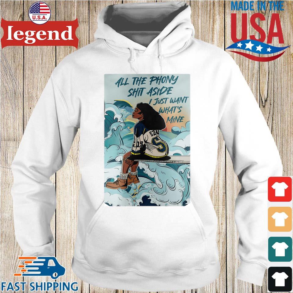 Sza Sos Tour All The Phony Shit Aside I Just Want What's Mine Baseball  Jersey - Growkoc