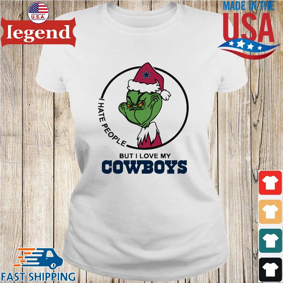 The Grinch They Hate Us Because They Dallas Cowboys T-shirt