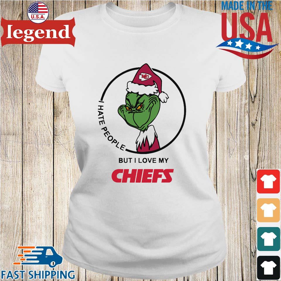 The Grinch And Kansas City Chiefs Ugly Sweater - T-shirts Low Price