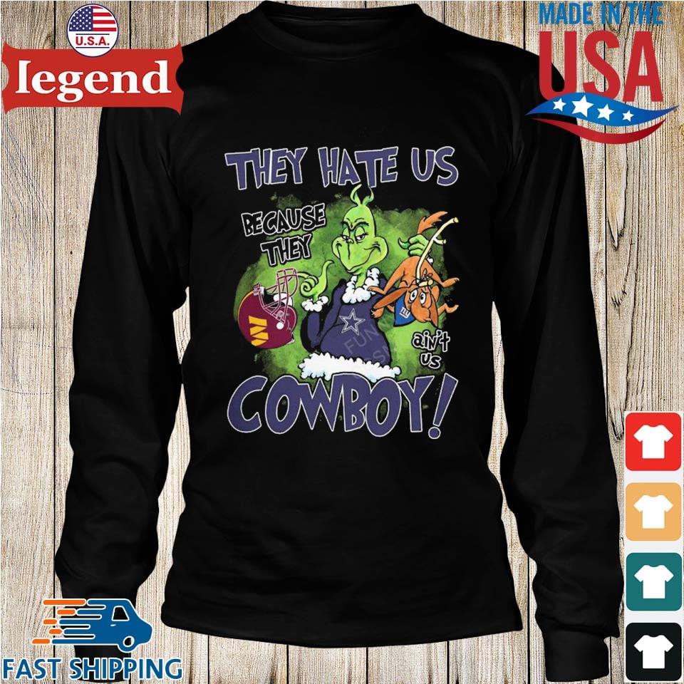 Official The Grinch I Hate People But I Love My Dallas Cowboys