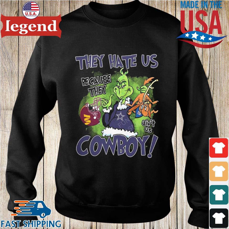 Ladies Dallas Cowboys Hoodie Grinch - Dallas Cowboys Home