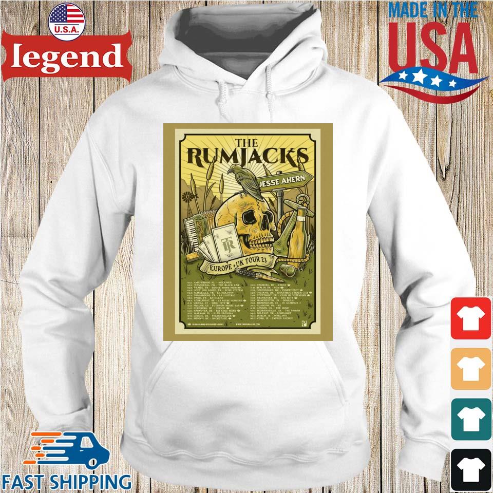 The Rumjacks Jesse Ahern Tour 2024 Tshirt,Sweater, Hoodie, And Long
