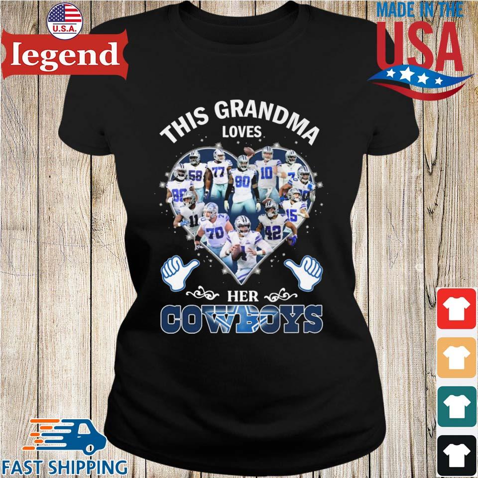 This Girl Loves Her Dallas Cowboys Navy T-Shirt