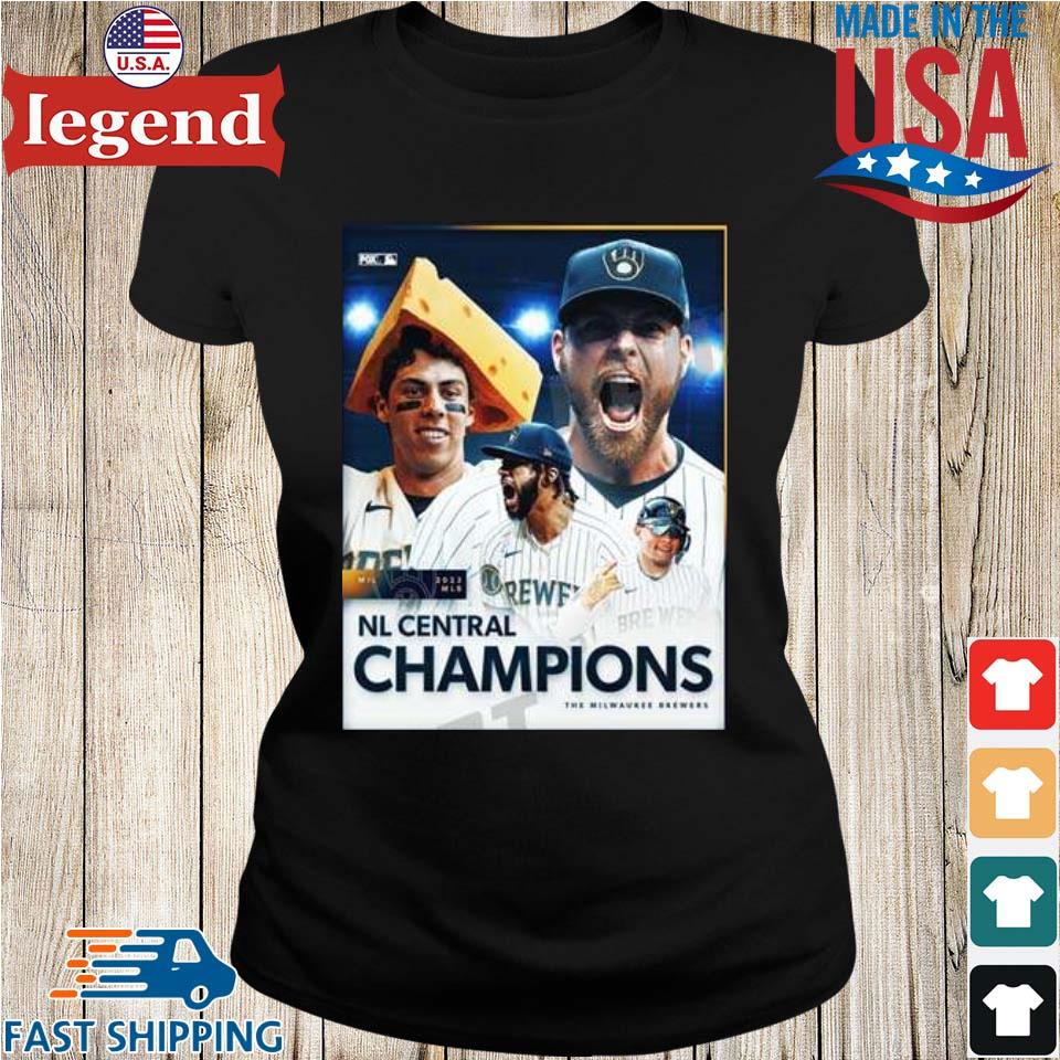 Welcome Milwaukee Brewers 2023 Nl Central Champions T-shirt