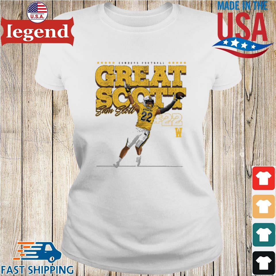 Wyoming Cowboys 2022 Football Tee – Gold