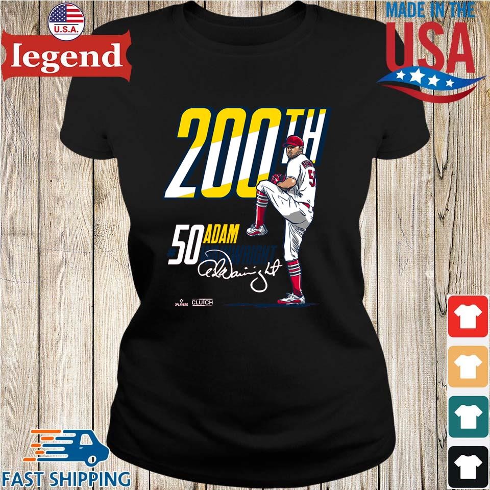 200th Mlbpa 50 Adam Wainwright Signature T-shirt,Sweater, Hoodie