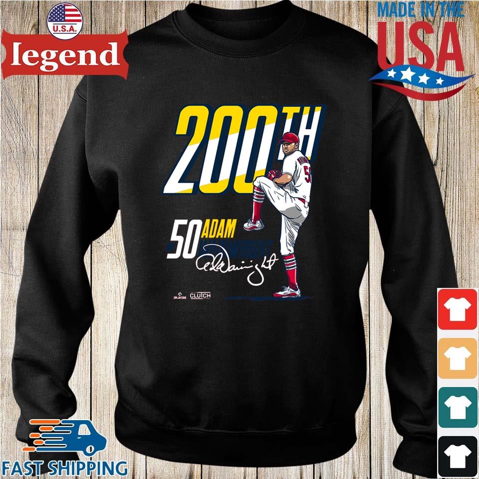 200th Mlbpa 50 Adam Wainwright Signature T-shirt,Sweater, Hoodie, And Long  Sleeved, Ladies, Tank Top